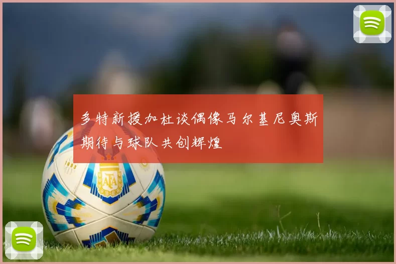 多特新援加杜谈偶像马尔基尼奥斯期待与球队共创辉煌